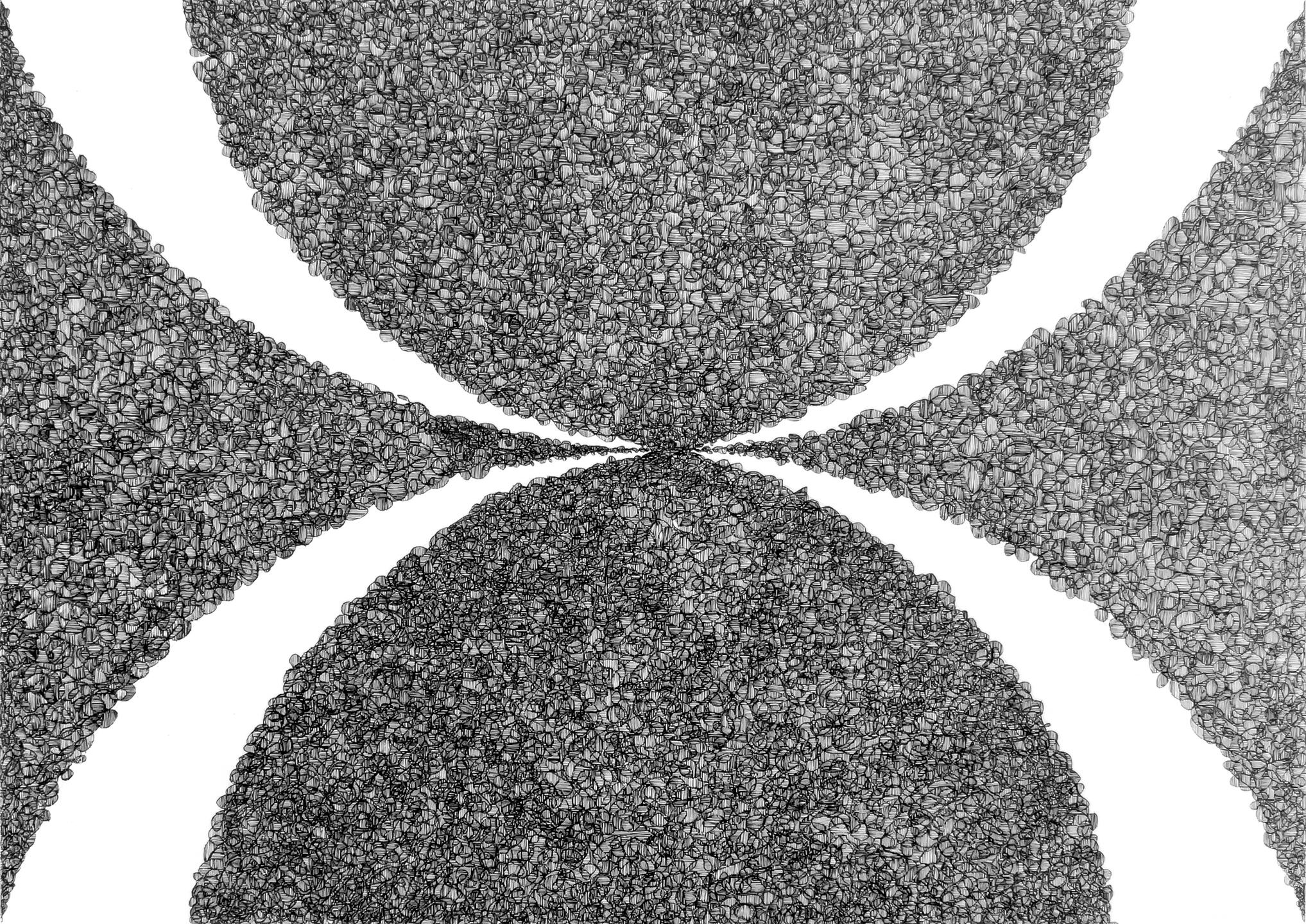 Frecuencia. Tinta sobre papel de algodón. 77×56 cm. 2023. (Llamar al 55 25 00 11 18 para venta personalizada).