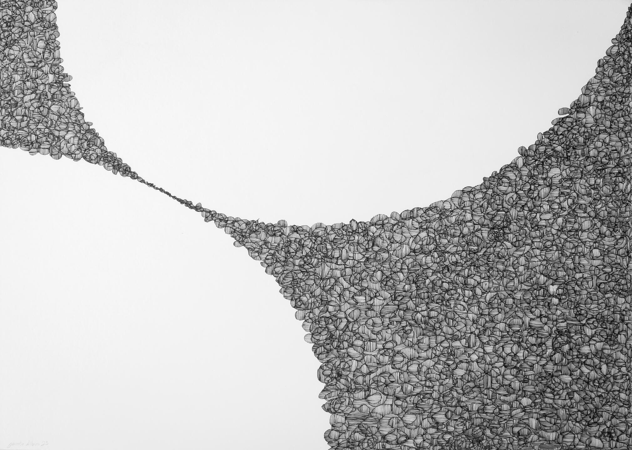 Tinta sobre papel de algodón. 77×56 cm. 2023. (Llamar al 55 25 00 11 18 para venta personalizada).